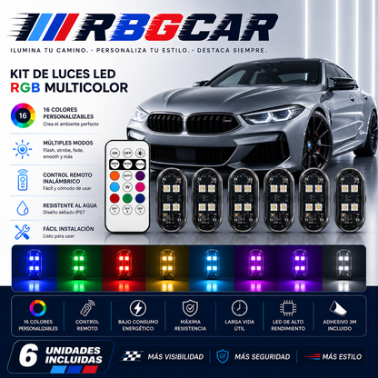 RBG Luz de Interior Multicolor