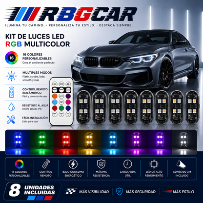 RBG Luz de Interior Multicolor
